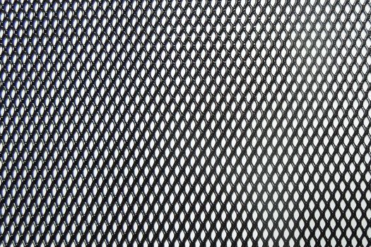 Сетка декор алюмин. ячейка 6мм х 3,5мм черная размер 100 х 40см