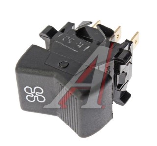 Кнопка (выключатель) 2105 мотора отопителя 2105, 2121, ОКА