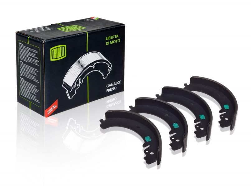 Колодки тормозные задние 2101-07, 2121, 2123 Шеви-Нива (TRIALLI)