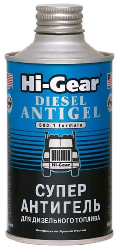 Антигель для дизеля HG 3426 суперантигель 325мл.  на 160 литров топлива