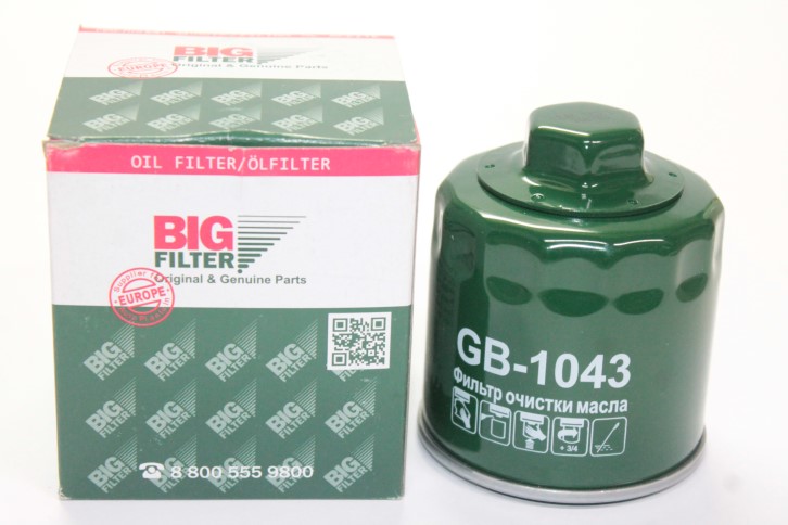 Фильтр масляный BIG GB-1043 (W 712/52)