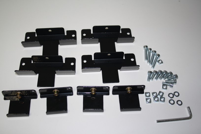 Комплект адаптеров  2LUX Ford Galaxy II [рестайл] (2010-2015) на интегрированные рейлинги