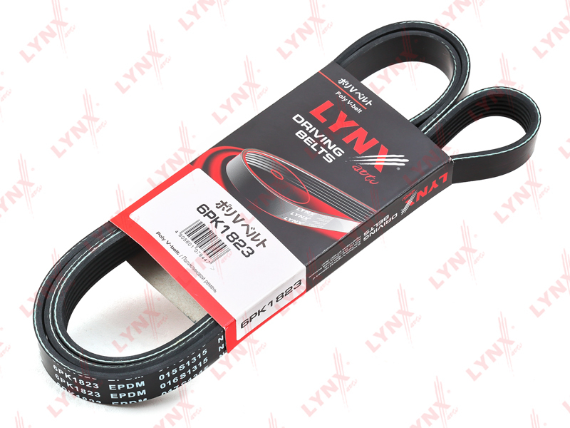 Ремень поликлин. 6PK1823 генер. и конд. Renault Logan Duster с ГУР c 2010 г.