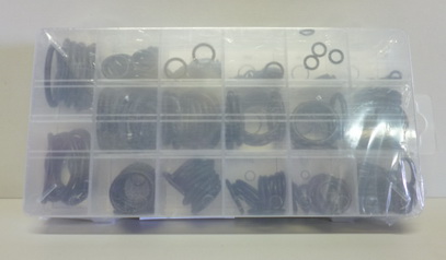 Кольцо резиновое из набора в ассортименте маслобензостойкое  МБС