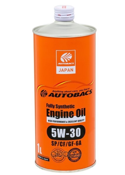 Масло моторное AUTOBACS Fully Synthetic 5W30 SP GF-6 (1л.) синт. (бенз.,диз.)