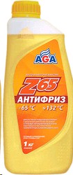 Антифриз  AGA G11   1кг. желтый (946мл.) до -65С