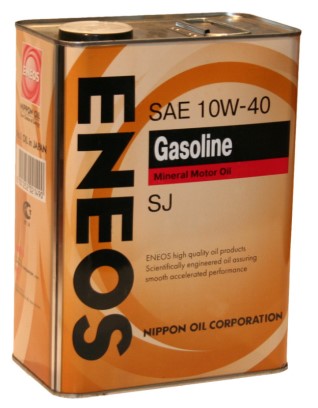 Масло моторное ENEOS SUPER GASOLINE SL 10W40 0.94л. п/синт.