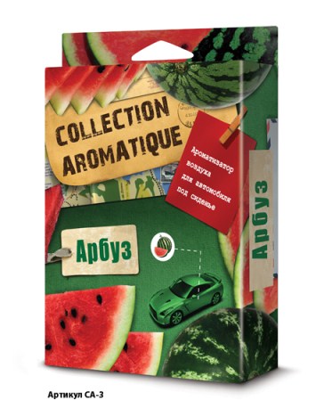 Ароматизатор под сиденье COLLECTION AROMATIQUE  Арбуз свежий 200 мл
