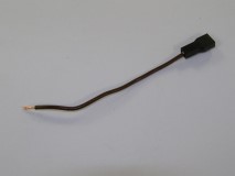 Клемма  мама  (6,3 мм) кембрик силикон+провод