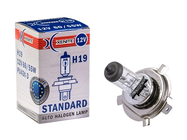 Лампа Xenite H19-12-60/55  STANDARD, 3200K, кварц