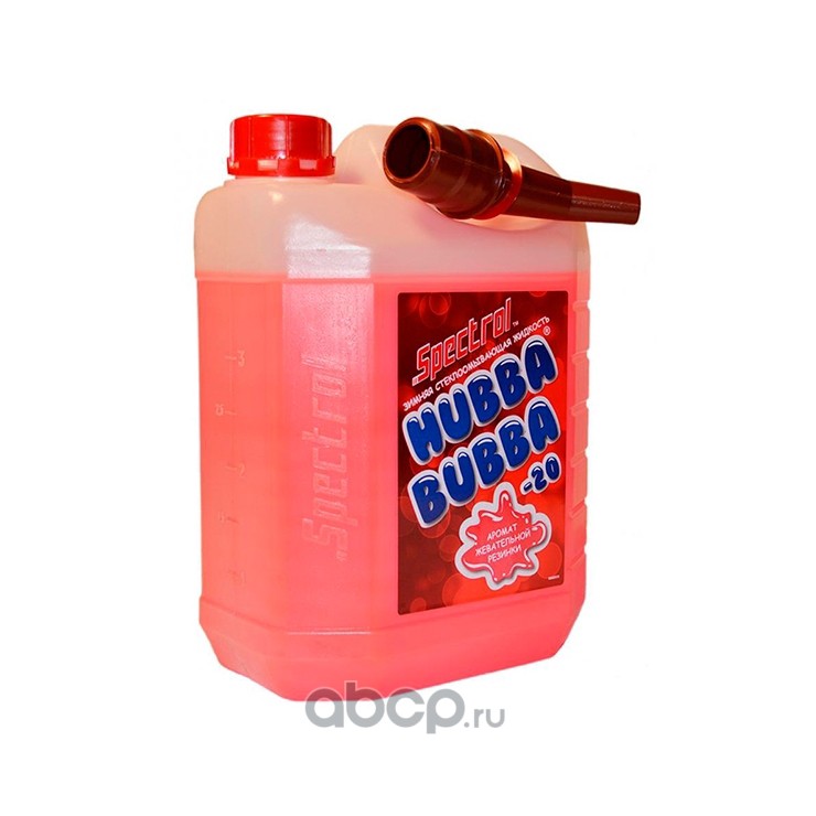 Жидкость незамерзающая (-20*С) SPECTROL 5л. Hubba Bubba (с ароматом  жеват.  резинки)