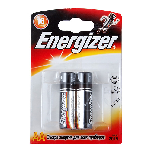 Батарейка AA ENERGIZER LR6 E91 MAX 2 шт в блистере