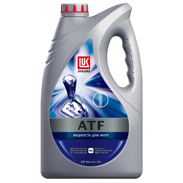 Масло трансмиссионное Лукойл ATF Dex III 4л. для автомата п/синт
