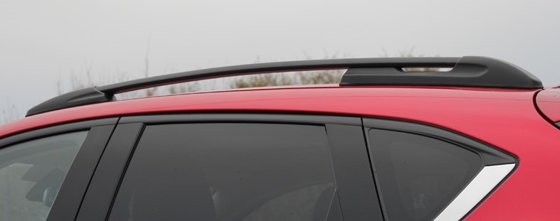 Рейлинги продольные на крышу Mazda CX-5 II (с 2017 г.в.) черный