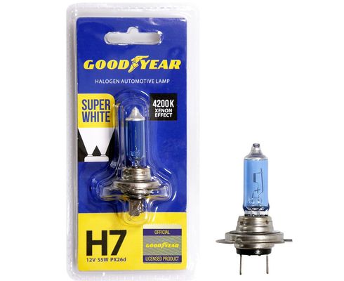 Лампа Goodyear H7-12-55 Super White блистер