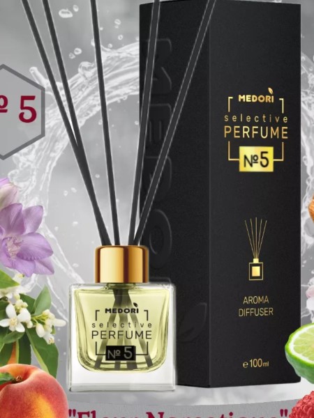 Ароматизатор бытовой 100 мл  HOME PERFUME  №5 Флэр