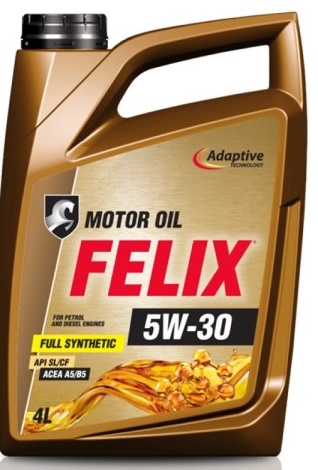 Масло моторное FELIX 5W-30 A5/B5 SL/CF 4л