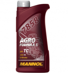 Масло моторное MANNOL 2 такт. AGRO 7858 Formula S 1л. for Stihl синт.