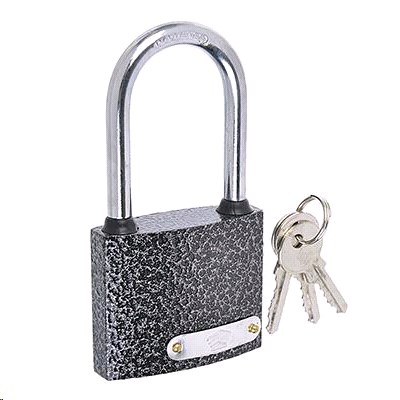 Замок навесной 63мм влагонепроницаемый с длинной дужкой