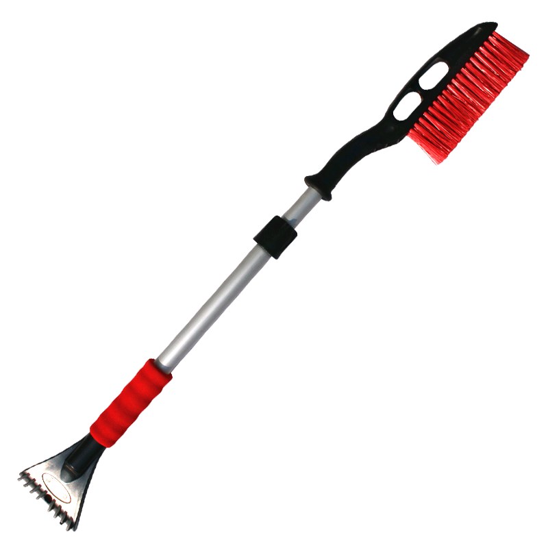 Щетка для снега WB-6333XL со скребком и мягкой телескоп. ручкой (90-120см)