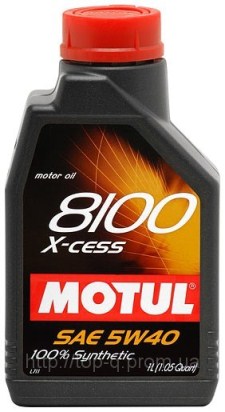 Масло моторное MOTUL 8100 X-CESS 5W40 1л. синтетика