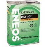 Масло моторное ENEOS Ecostage 0W-20 API SN/RC, ILSAC GF-5 синт. (4л)