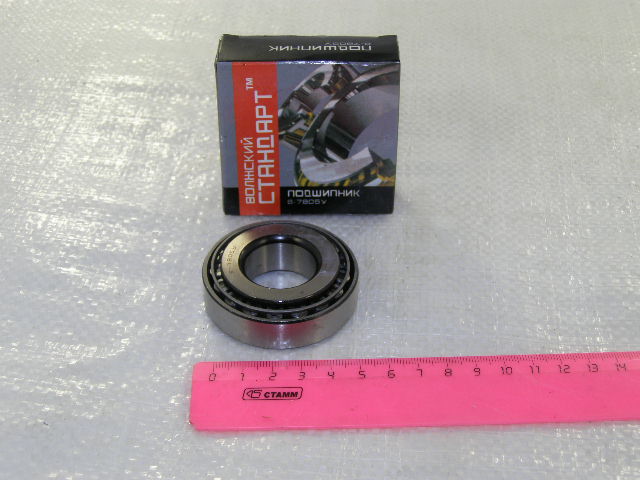 Подшипник 2101 ступицы передней (опора внутренняя) 7805