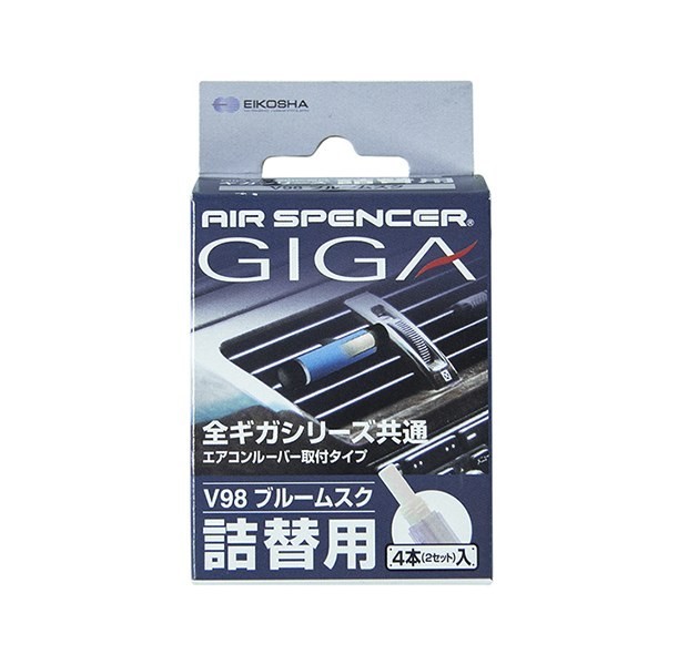 Сменный элемент для ароматизатора на дефлектор Eikosha GIGA CLIP - BLUE MUSK