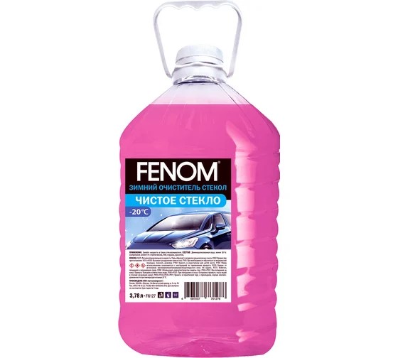 Жидкость незамерзающая Чистое стекло  3,78л -20